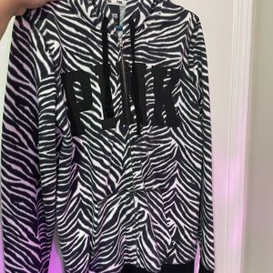 PINK Victoria’s Secret Zip sweatshirt Size Medium